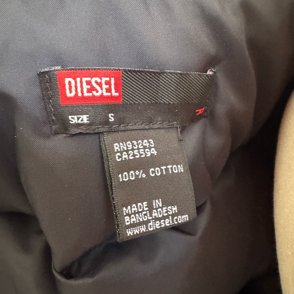 Diesel Down Fitted Zip-Up Jacket - image 5
